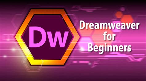 dreamweaver for beginners.